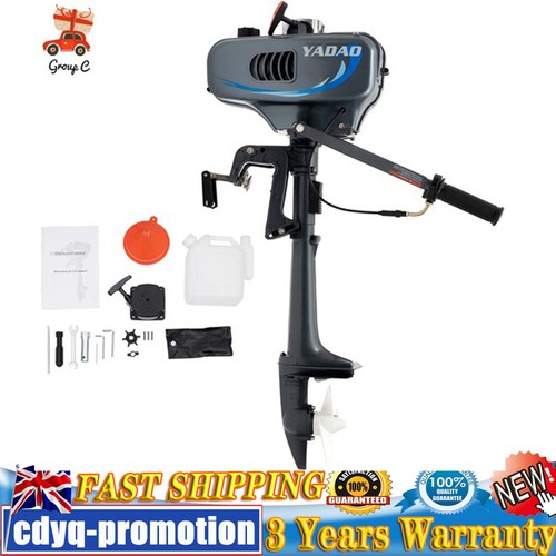 Stroke 5hp outboard motor - 2-stroke, 3.5hp